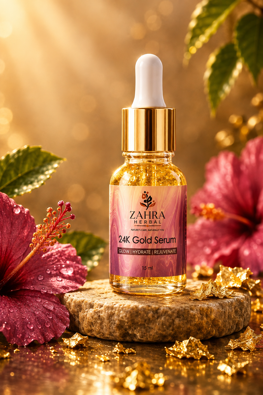 Zahra Herbal 24K Gold Serum