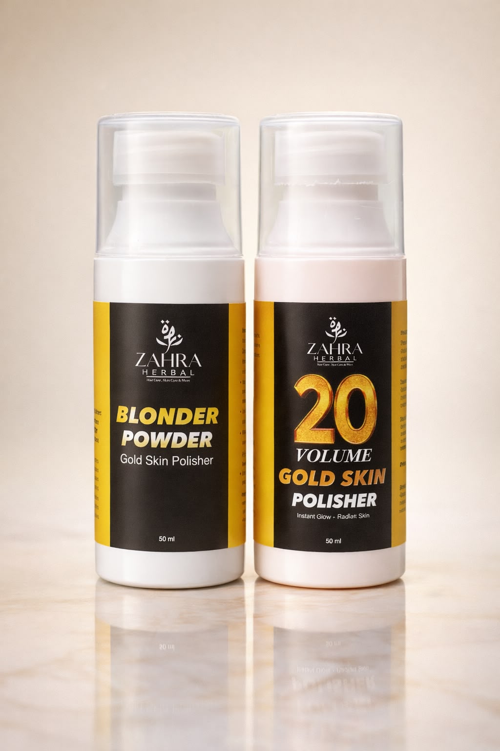 Zahra Herbal Gold Skin Polisher Combo
