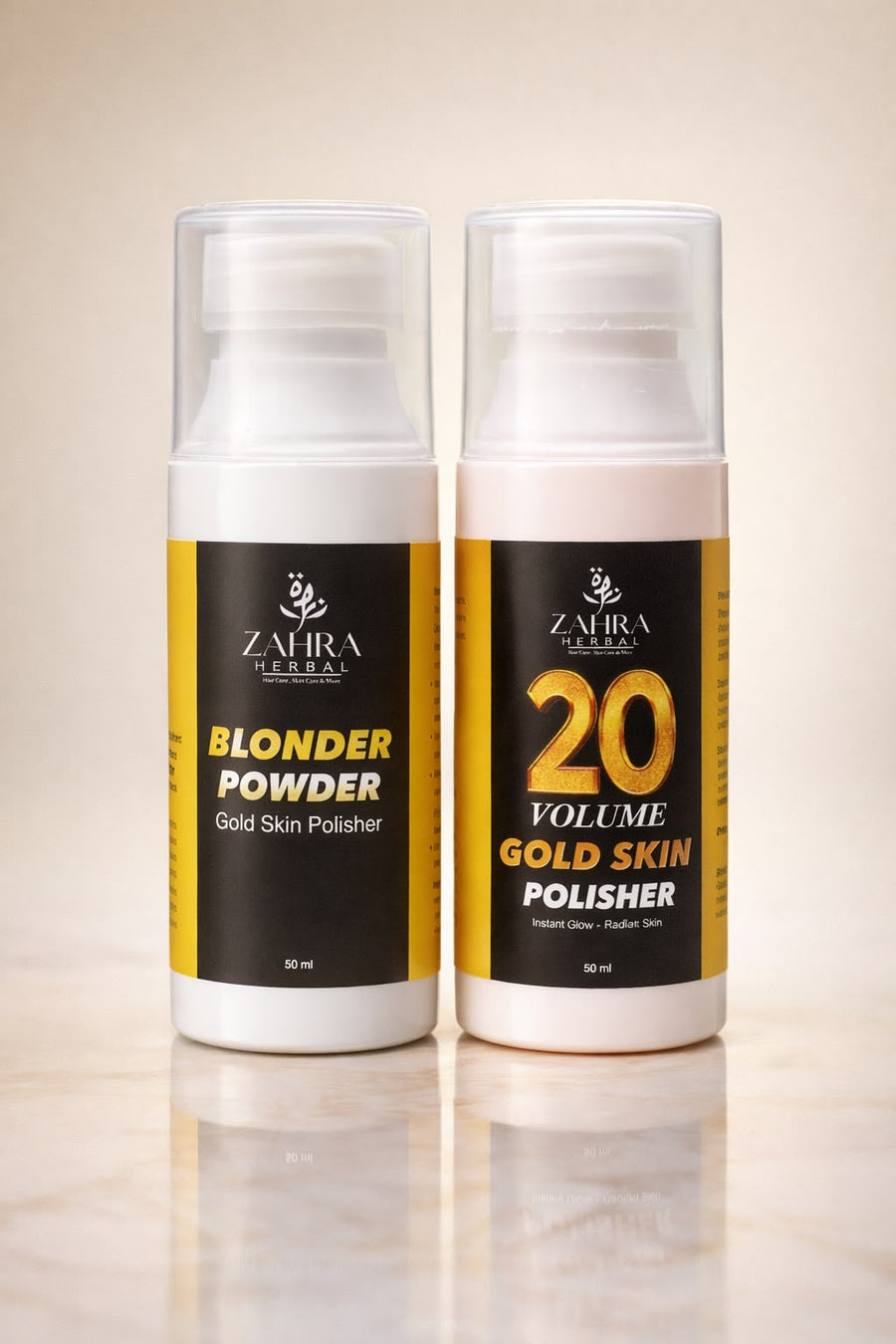 Zahra Herbal Gold Skin Polisher Combo